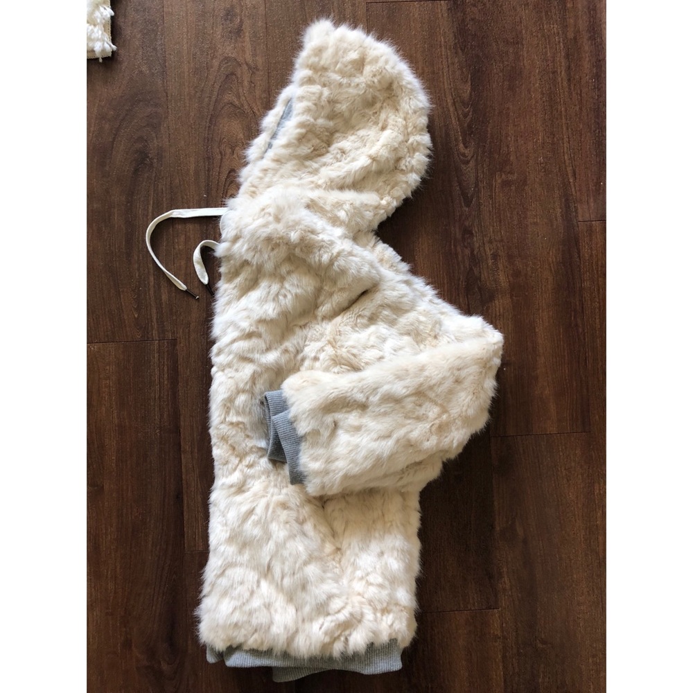 Zara Faux Fur Bomber Jacket